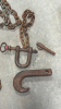 24ft Chain with 2 Hooks & Clevis - 4