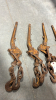 (4) Rusty Chain Binders - 3