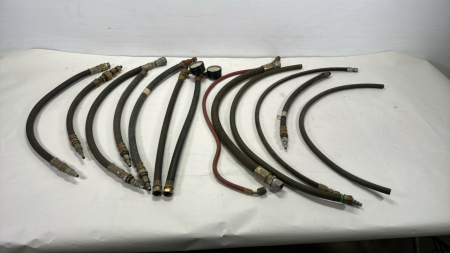 Assorted Short Hoses for Testing