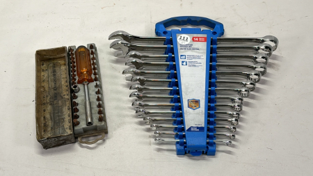 Mastercraft 14 Piece Metric Combination Wrench Set