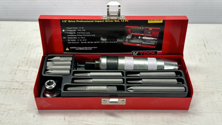 K Tool Impact Screw Driver Set