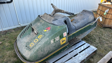 John Deere Snowmobile (Not Running)