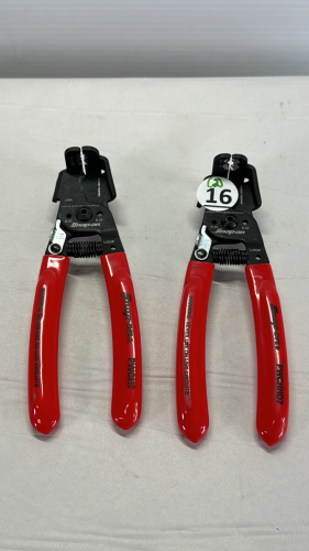 Pair of Snap-On 7" In Line Wire Strippers