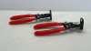 Pair of Snap-On 7" In Line Wire Strippers - 3