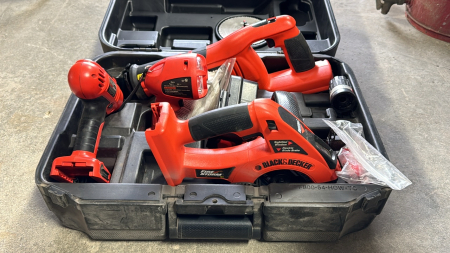 Black & Decker 18 Volt Cordless Tool Kit