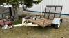 Single Axle Trailer w/ Ramp -Has Ownership