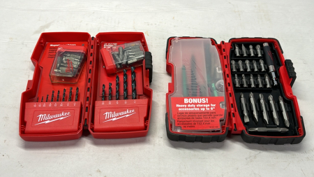 Pair of Milwaukee Bit Sets