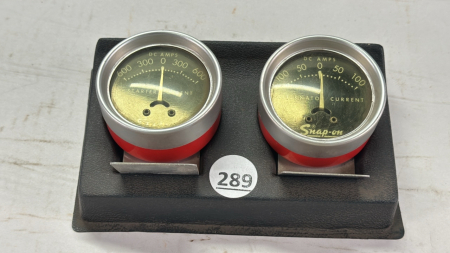 Snap-On Alternator and Starter Gauges