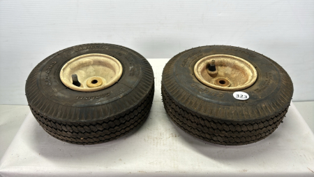 Pair of Carlisle Tires on Rims