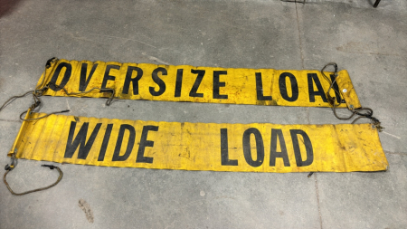 Wide Load & Oversized Load Bumper Banners