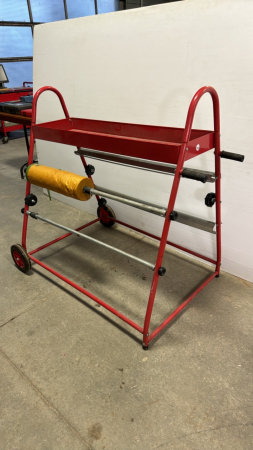 Portable Masking Paper Cart