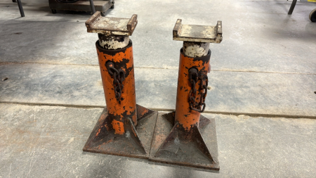 Pair of Metal Axle Stands