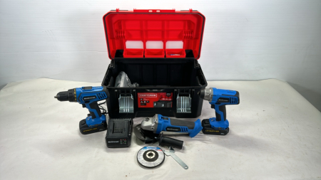 Craftsman Toolbox w/Mastercraft Cordless Tools