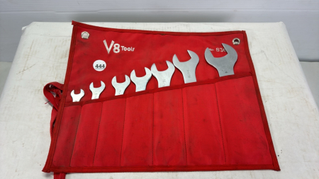 V8 Tools 7 Piece Super Thin SAE Wrench Set