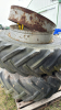 Goodyear 18.4 x 34 T-Rail Duals with Hardware - 2