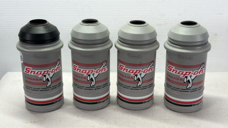 (4) Snap-On Plastic Beer Bottle Holders