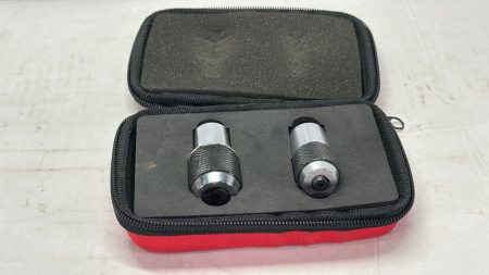 (2) Matco Adjustable Tap Sockets with case