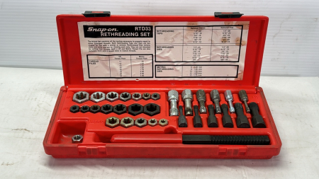 Snap-On Fractional/Metric Rethreading set