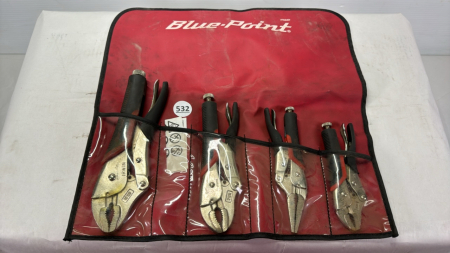 Blue Point 4 Piece Locking Plier Set