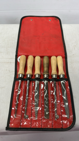 Snap-On Wooden Handle File Set