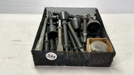 Lot of Assorted Air Hammer Bits