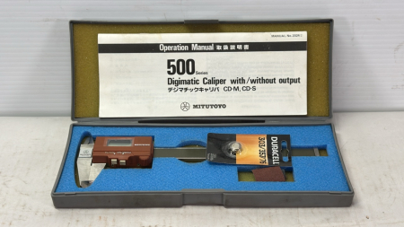 Mitutoyo 500 Series Digimatic Caliper