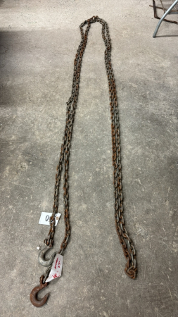 27ft Logging Chain with 2 Hooks