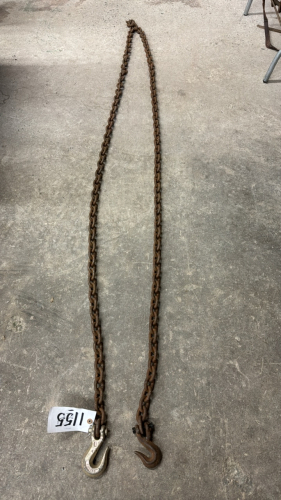 15ft Logging Chain with 2 Hooks