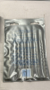Mastercraft Wood Chisels & Spade Bit Set - 4