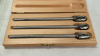 3 Piece Burr Set & (2) Wire Brushes - 3