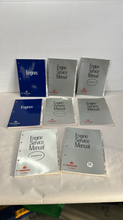 (8) International Engine Service Manuals