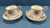 (2) Royal Albert Petit Point Cups & Saucers