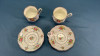 (2) Royal Albert Petit Point Cups & Saucers - 2