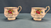 (2) Royal Albert Petit Point Cups & Saucers - 5