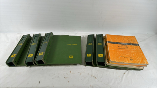 John Deere Parts Binders & Manuals -See Notes