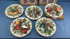 (2) Sets of 4 Stoneware Salad Plates - 2