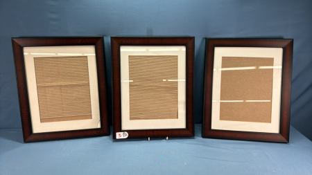 (3) Picture Frames