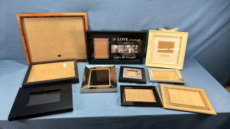 Assortment of Small Picture Frames