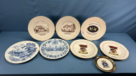 (8) Commerative Plates