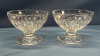 Cranberry Glass Trimmed 10" Fruit Bowl - 6
