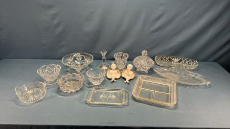 Assorted Glassware