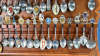 Approx. 55 Collector Spoons with Wooden Racks - 5