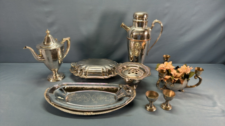 Silver Plate Lot