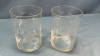 Etched Glass 9" Pitcher & (4) Matching Tumblers - 5