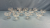 (12) Etched Glass Sherberts