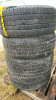 Set of 4 Michelin 265/50R20 -No Rims