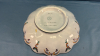 Hand Painted 10" Bowl & Qty of Matching Flatwear - 7