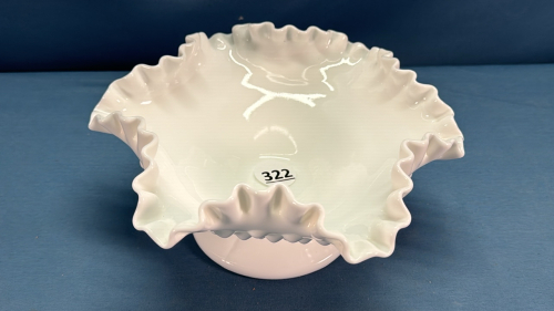 Fenton 8" Fluted Bowl