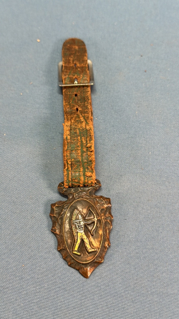 Native American Indian Arrowhead Style Watch Fob