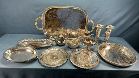 Silver Plate Lot